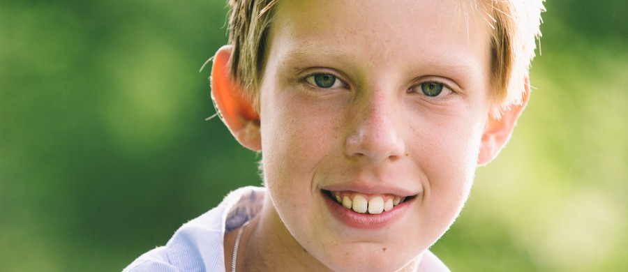 Spontaan familie portret in Veendam