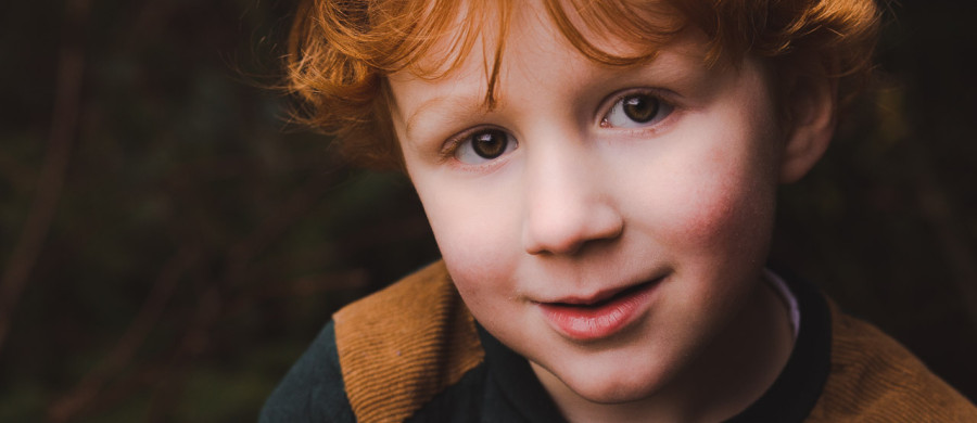 Familie portret Veendam jongen